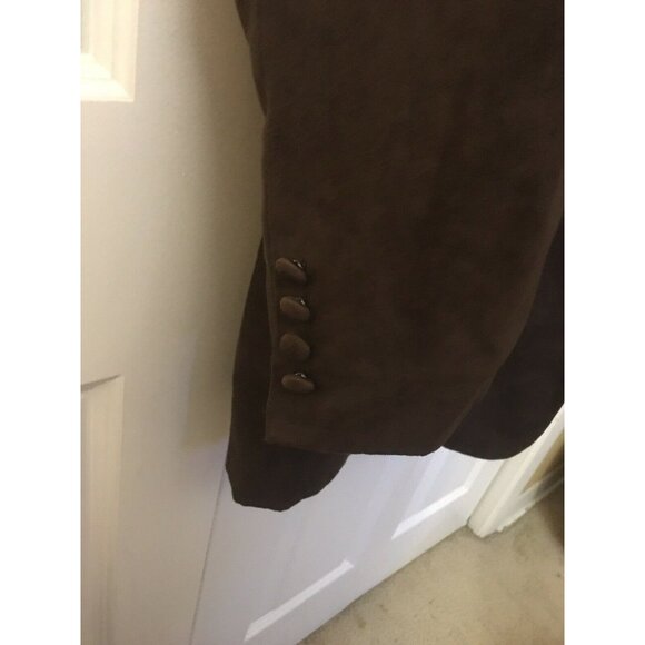 FALCONE MEN’S Sz‎ 46 BROWN BLAZER SUIT JACKET COAT - Picture 4 of 5